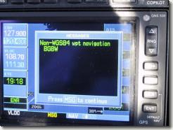 Non-WGS84 wpt navigation