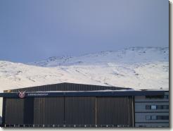 Ski slope next to the Nuuk airport