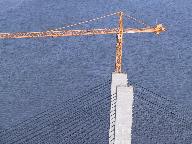 Sidney Lanier Bridge under construction