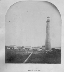 Sand Island Lighthouse, 1859