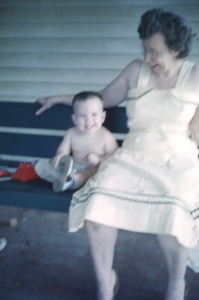 Taken about 1953 in On the porch.