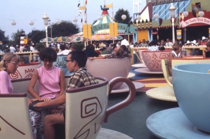 Taken in August 1966 in Disneyland, Anaheim, California.