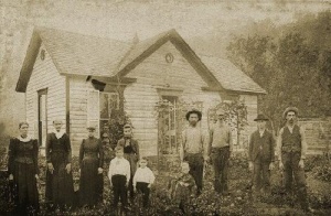 Taken about 1900 in Greene County, Illinois.