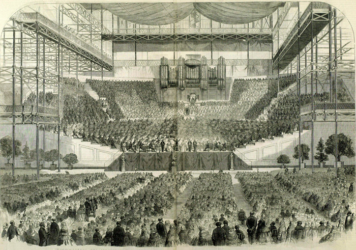 Handel's Messiah at the Crystal Palace, 1857